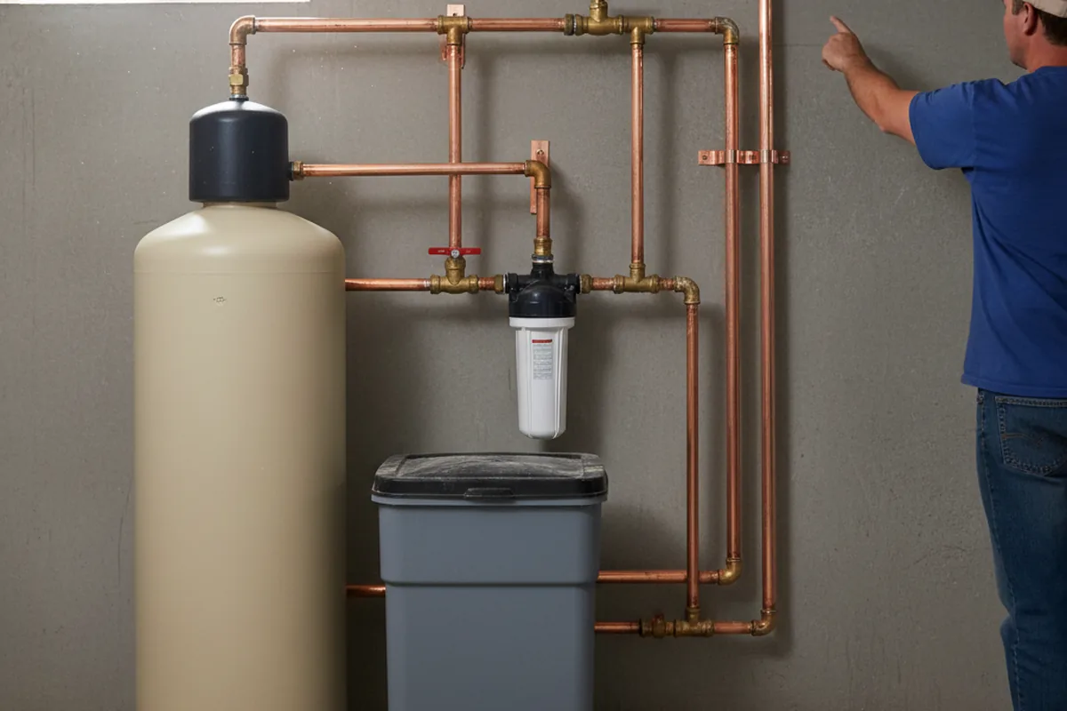 Whole-house water treatment system installed in Garden Prairie